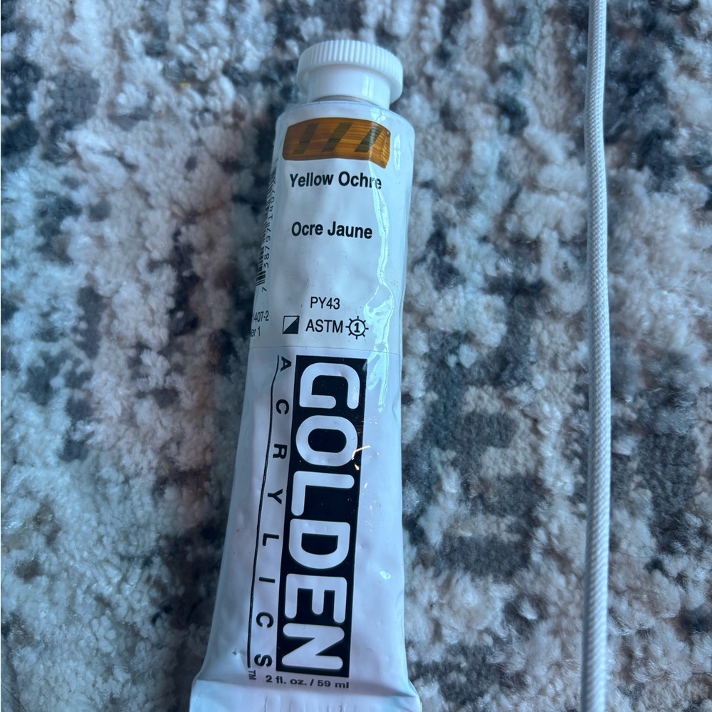 Acrylics Yellow Ochre Paint